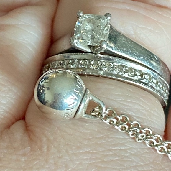 Tiffany & Co mini Hardwear ball silver necklace - Picture 4 of 10